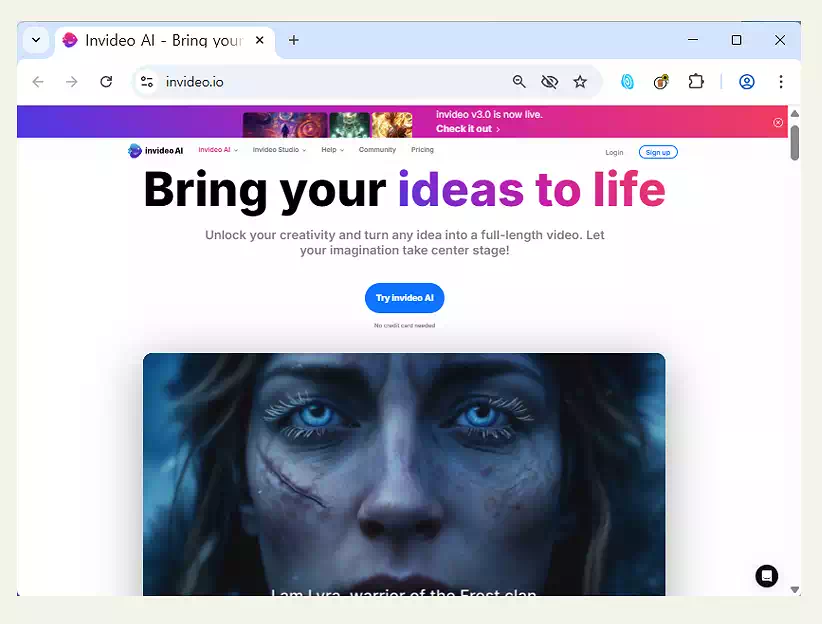 생성형 AI 무료 비교 완전 정리 - 생성형 AI 무료 툴, 유료 플랜 비교 분석 5 생성형 AI 무료 비교_생성형 AI 무료 툴_InVideo