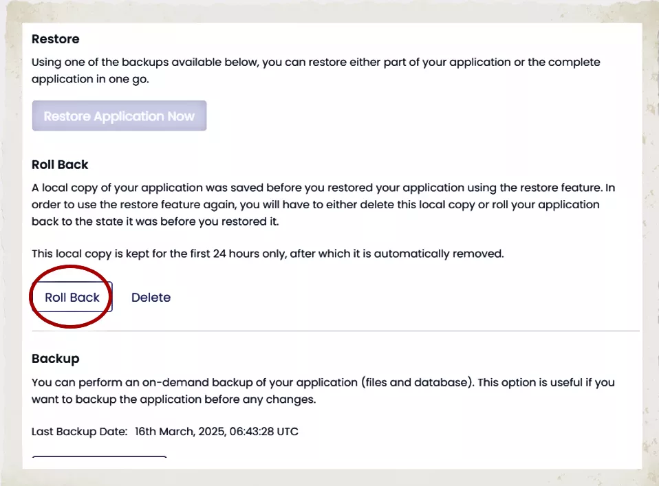 워드프레스 글쓰기 백업 복구 방법 9 워드프레스 글쓰기_수동 백업_복원 후 롤백