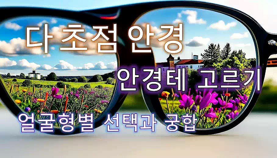 다초점 안경에 어울리는 안경테_베너