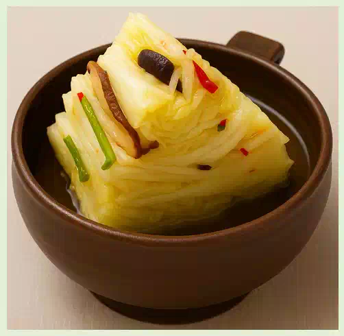 한국 사찰음식 레시피 : 비건 음식의 전통, 자연과 수행의 맛을 만나다 19 17한국 사찰 음식 레시피 비건 음식의 전통_통배백김치