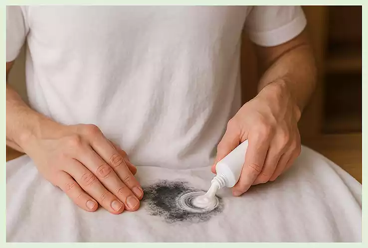 오징어 먹물 지우는 법 단계별 방법으로 먹물 지우기 2 오징어 먹물 지우는 법_단계별 방법_얼룩 제거_치약