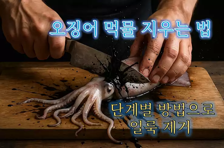 오징어 먹물 지우는 법_단계별 방법_얼룩 제거_배너