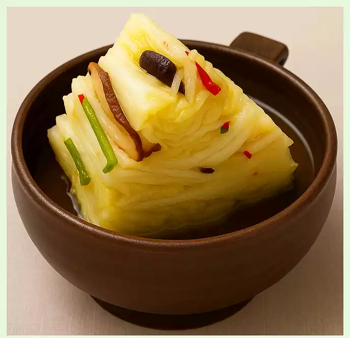 17겨울철 사찰음식 레시피 모음_통배백김치