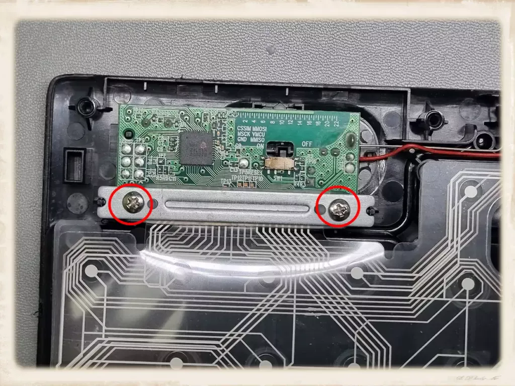 K270 로지텍 키보드 분해 윤활 작업 6 K270 로지텍 키보드 윤활 작업_06전극분리