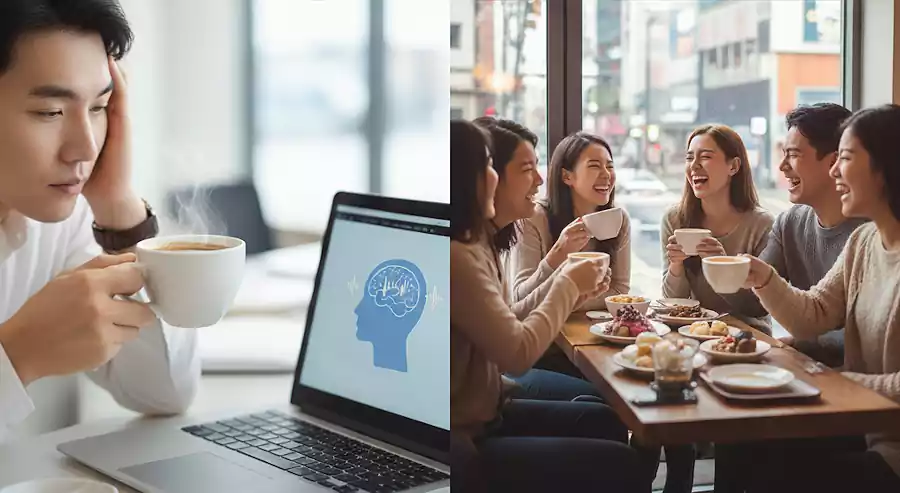 한국인의 커피 사랑, 카페인이 뇌에 미치는 영향 알아보기 2 한국인의 커피 사랑_카페인이 뇌에 미치는 영향_각성효과