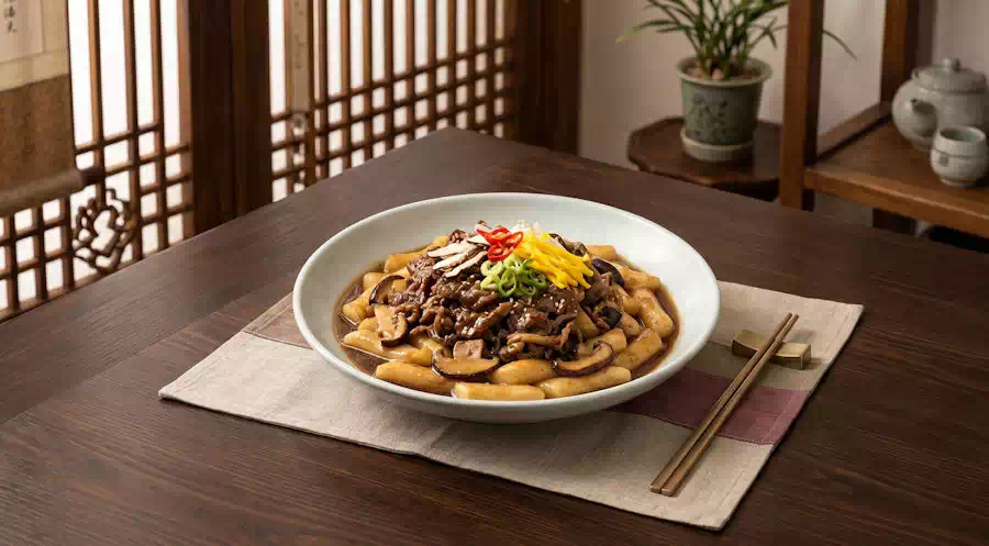 Tteokbokki 101: How to Eat Korea’s Famous Street Food Like a Local 2 Traditional royal tteokbokki