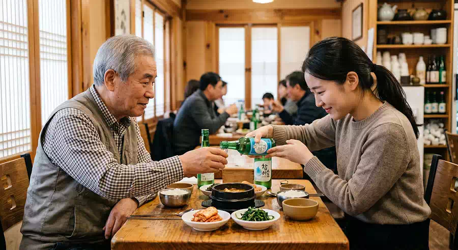 K-Drama Food: The Hidden Language of Meals and Relationships 5 K-drama food dining manners