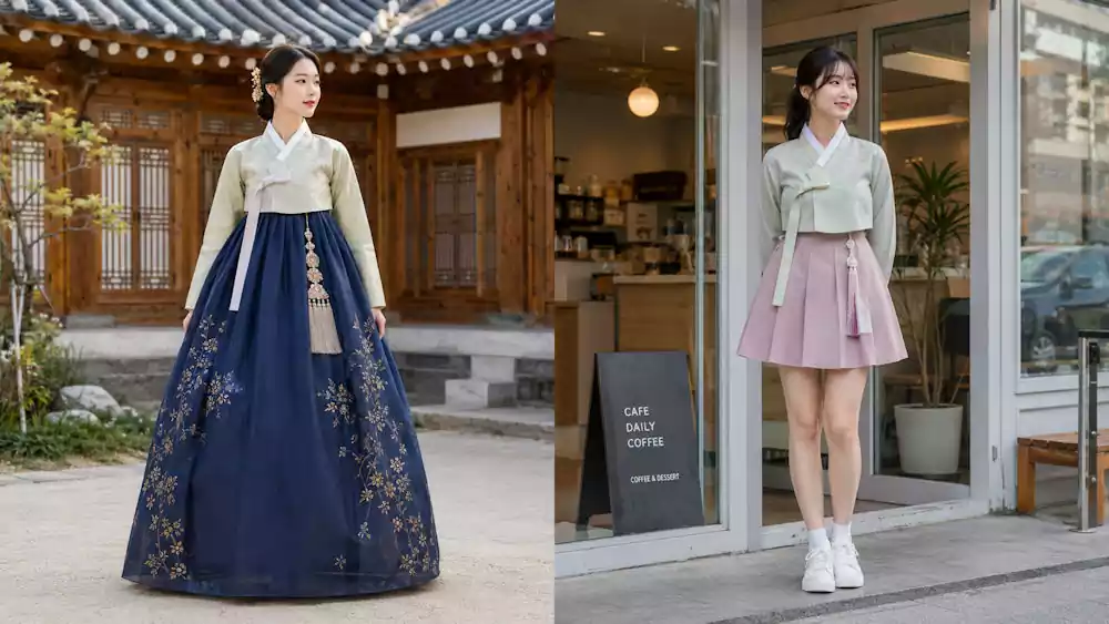 What Is Hanbok? A Local’s Guide to the History and Meaning of Korean Dress 3 modern hanbok vs traditional hanbok