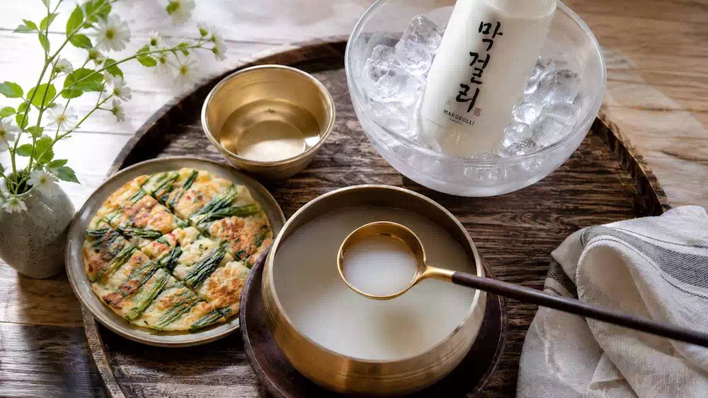 The Ultimate Guide to Makgeolli: Korea’s Oldest Rice Wine & How to Drink It 3 serving korean rice wine