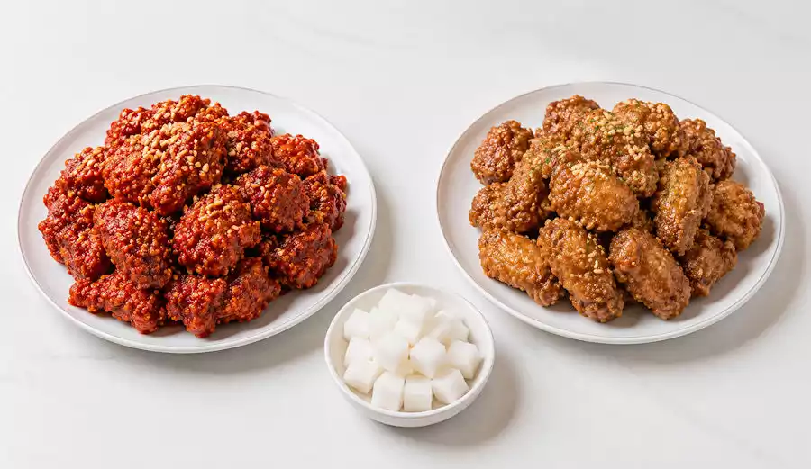 Korean Fried Chicken: Why the World Loves This "More Than Just Food" Phenomenon 4 Yangnyeom and soy garlic chicken
