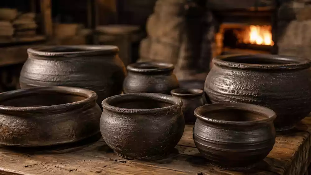 The Science and Culture of Korean Ttukbaegi: Korea’s Magic Earthenware Pot | 뚝배기 2 Handmade Korean Ttukbaegi clay pot used for traditional cooking