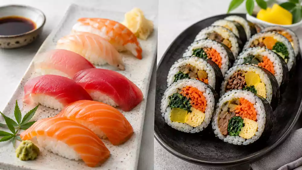 What is Gimbap? The Ultimate Guide to Korea’s Favorite Seaweed Rice Roll | 김밥 3 What is gimbap compared to sushi