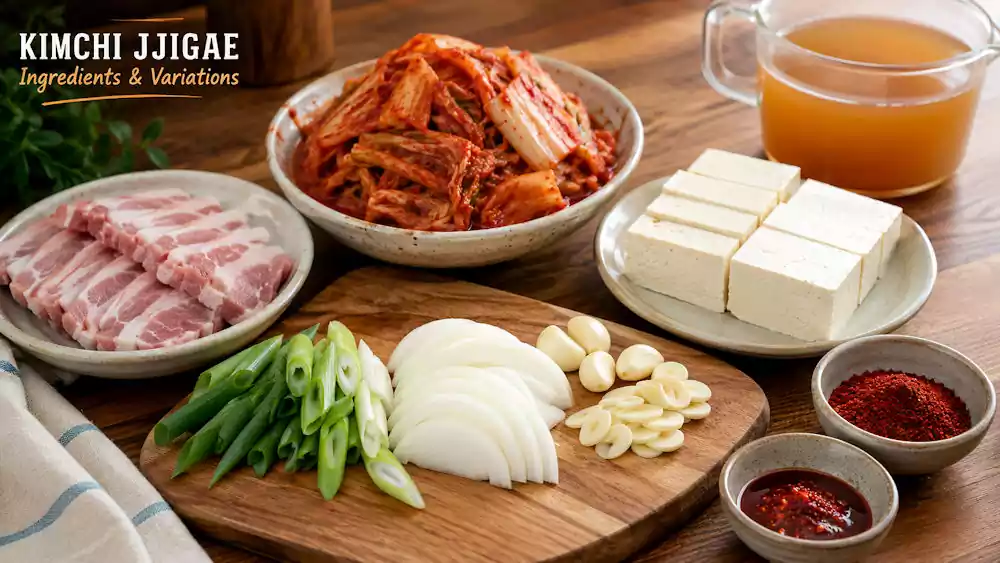 What Is Kimchi Jjigae? Korea’s Famous Kimchi Stew Explained | 김치찌개 4 Korean spicy stew ingredients