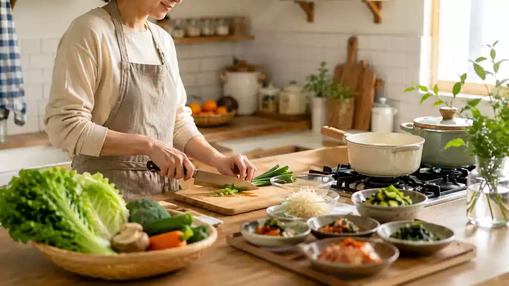 Why Are There So Many Korean Banchan? The Secret Behind Korean Side Dishes(반찬) 5 Making healthy Korean side dishes at home