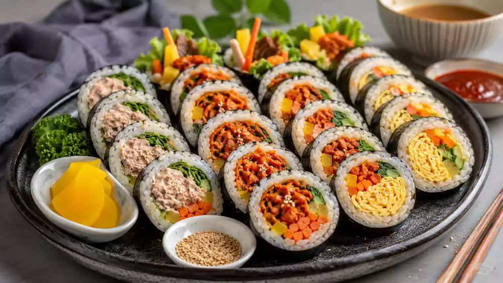 What is Gimbap? The Ultimate Guide to Korea’s Favorite Seaweed Rice Roll | 김밥 4 Delicious korean seaweed rice rolls